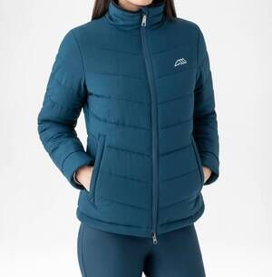 NEW EQUILINE ertys eco-duvet padded jacket in legion blue